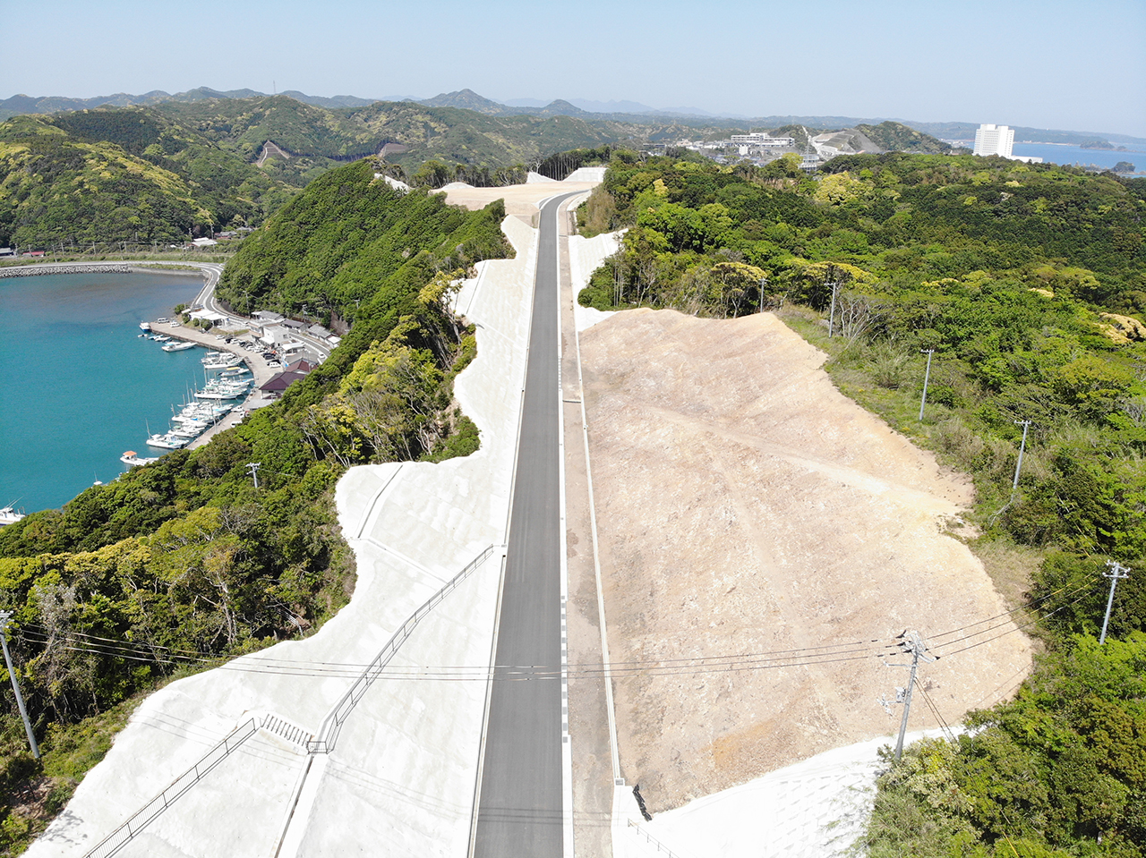 すさみ串本道路サンゴ台中央線北地区改良工事