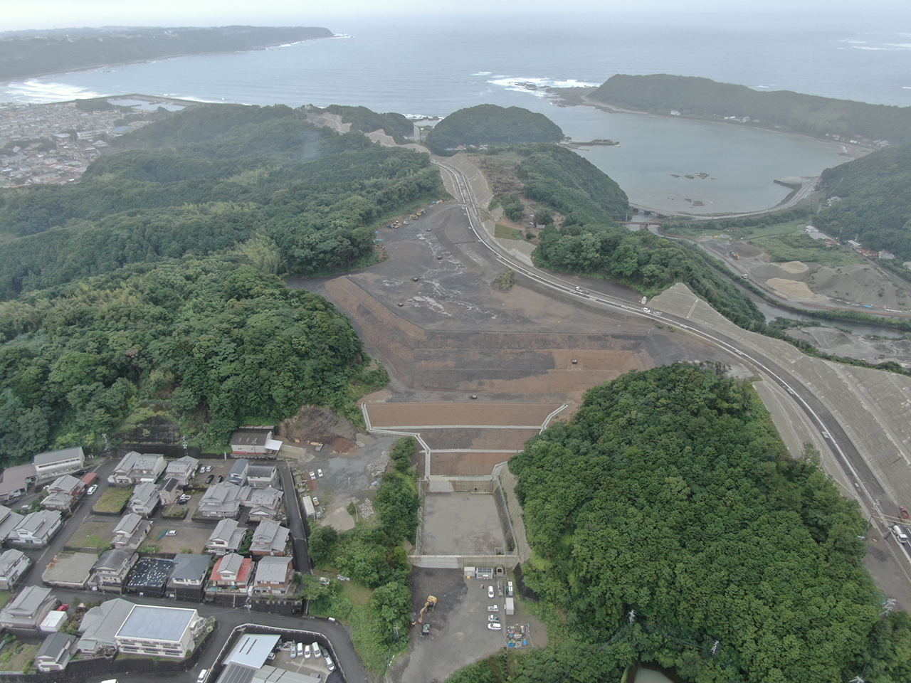 すさみ串本道路サンゴ台中央線北地区改良工事