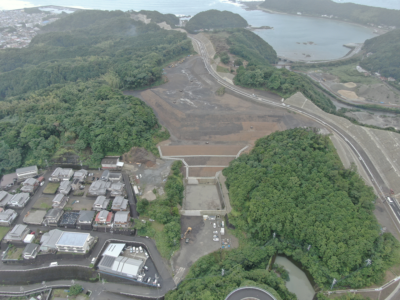 すさみ串本道路サンゴ台中央線北地区改良工事
