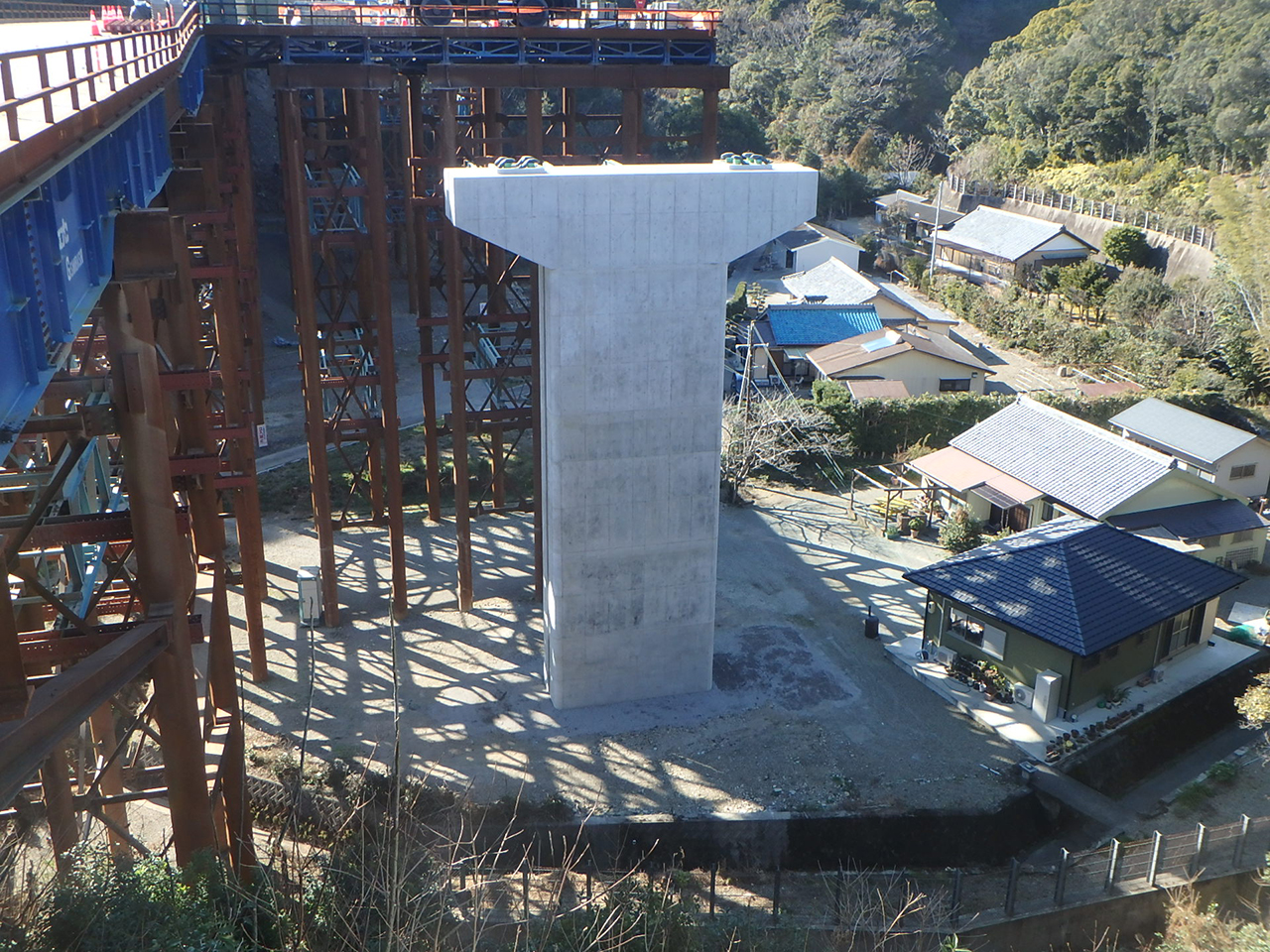 すさみ串本道路釜郷原河橋P2下部他工事