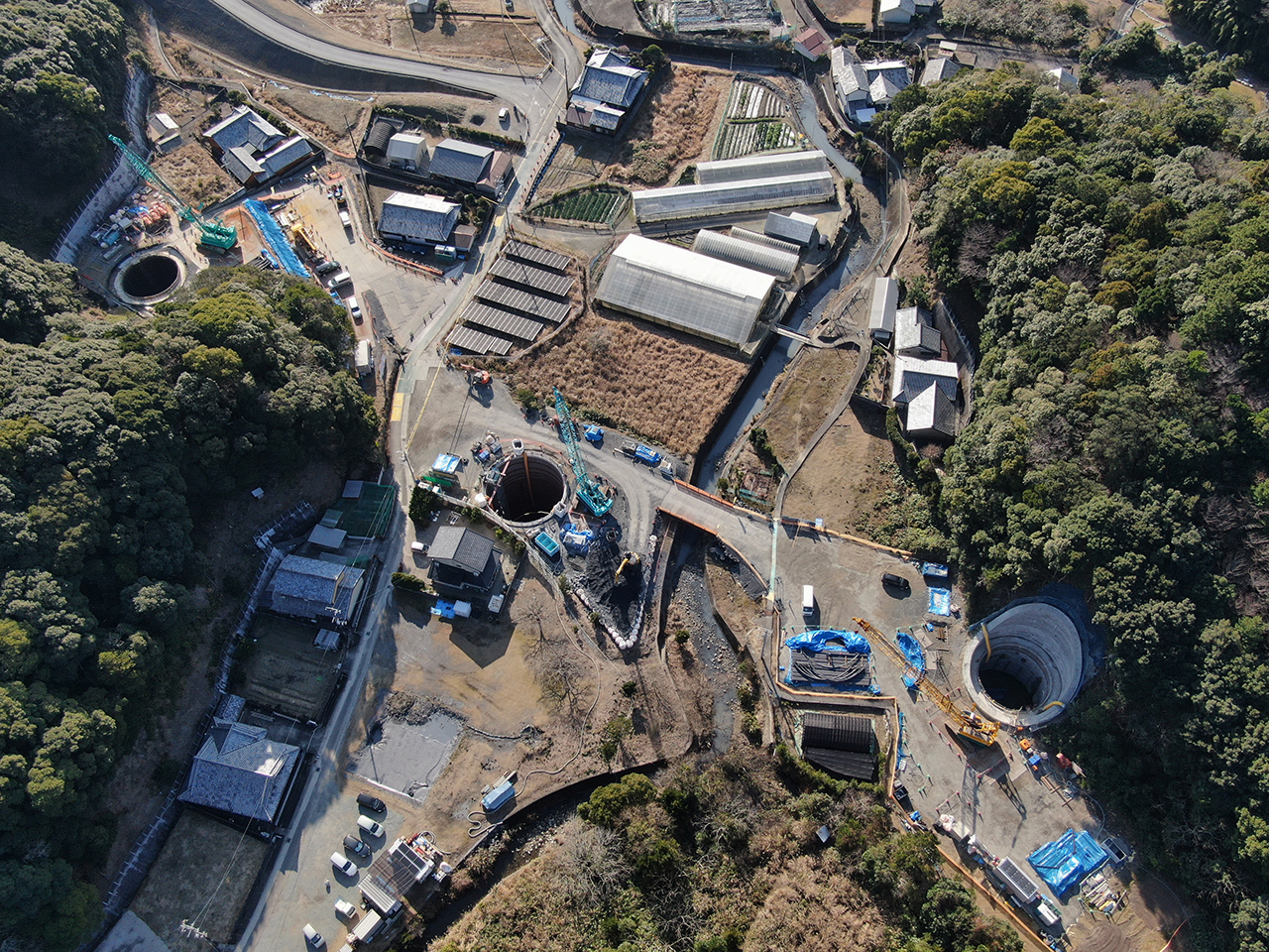 すさみ串本道路江田川橋P2基地他工事
