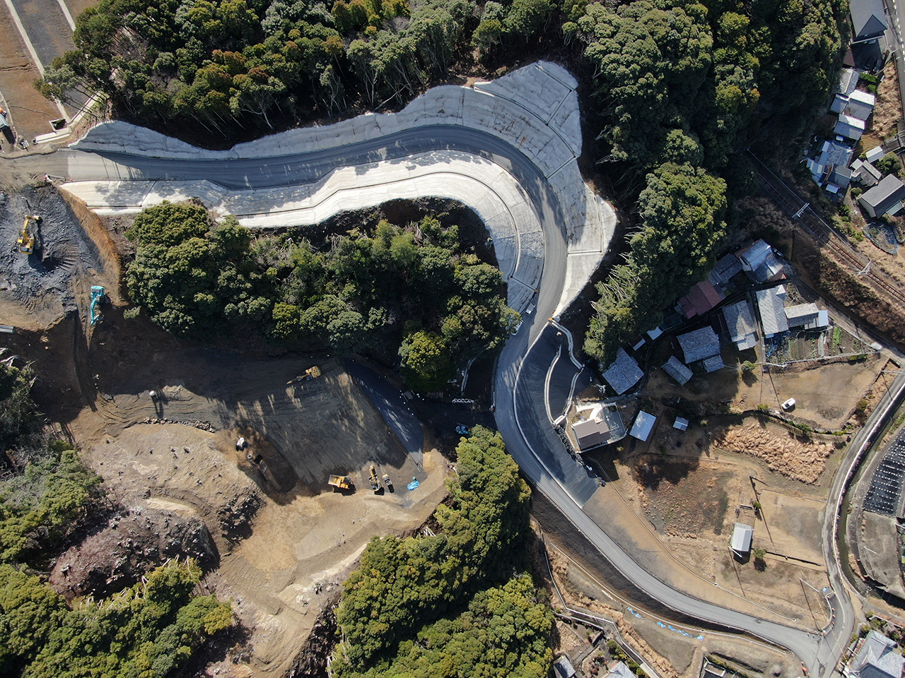 すさみ串本道路江田川橋P2基地他工事