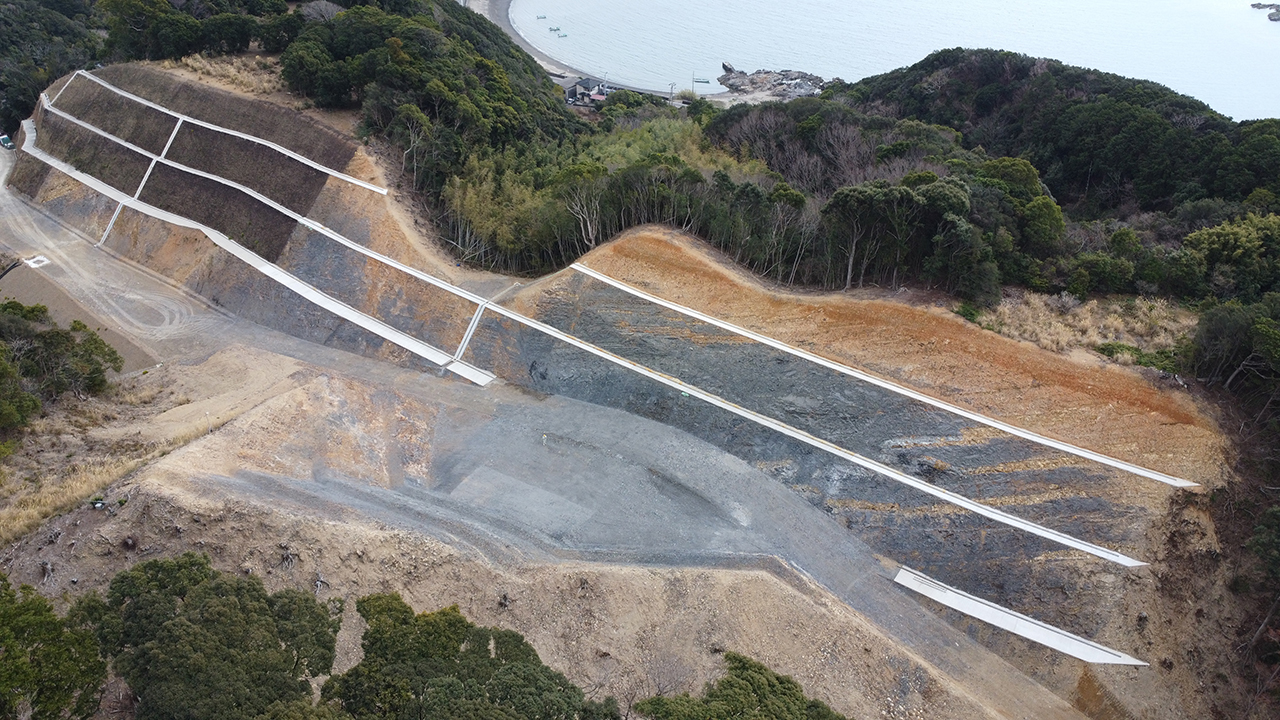 すさみ串本道路高富中地区改良工事