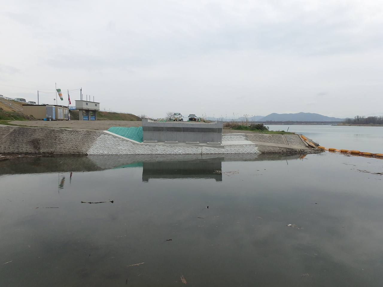 紀の川緊急河川敷道路千手川橋梁他下部工事