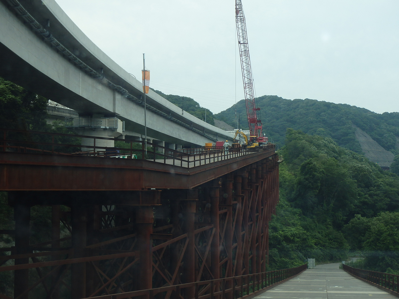 紀北西道路７工区他工事用道路撤去工事