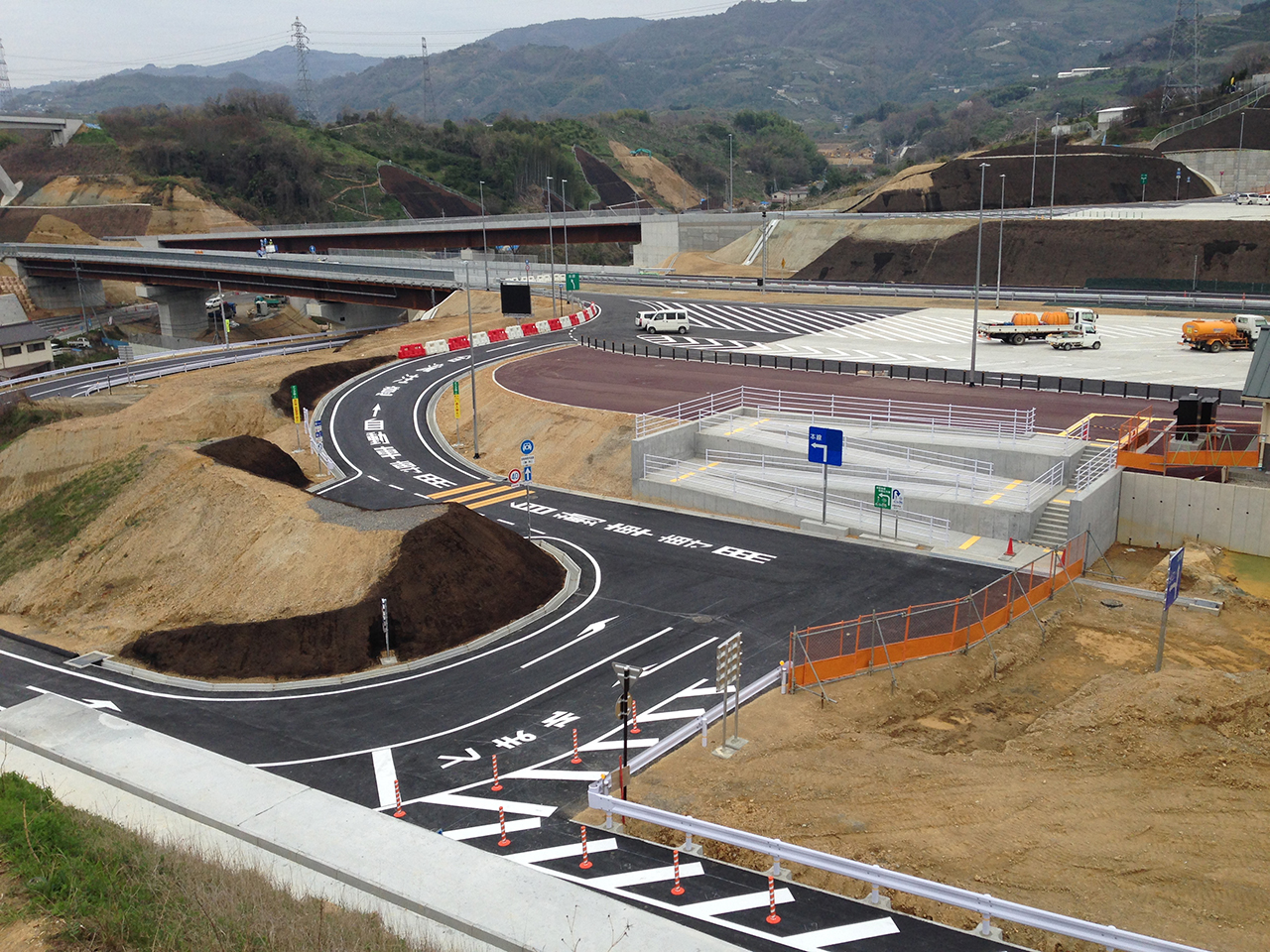 紀北東道路かつらぎPA整備工事