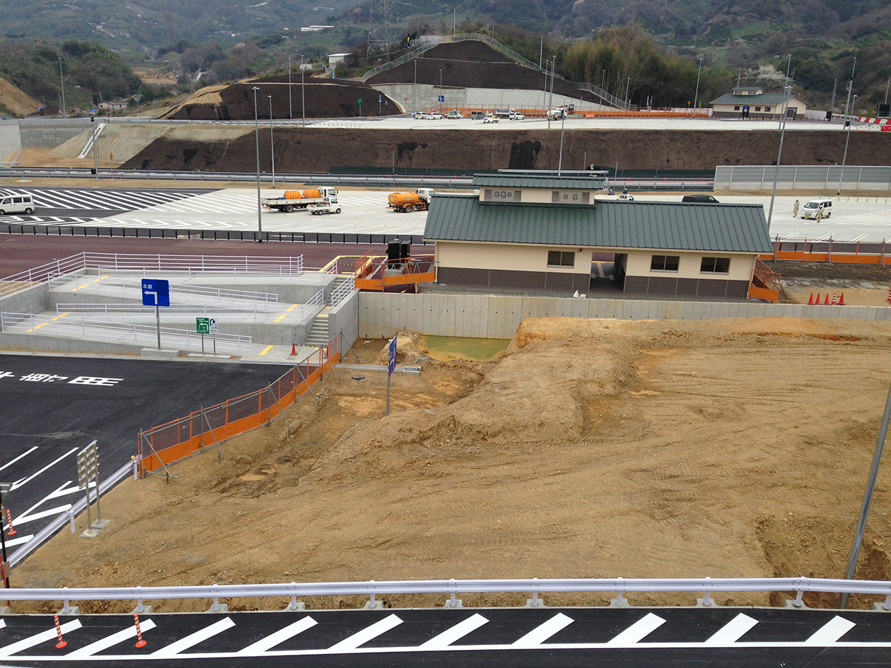 紀北東道路かつらぎPA整備工事