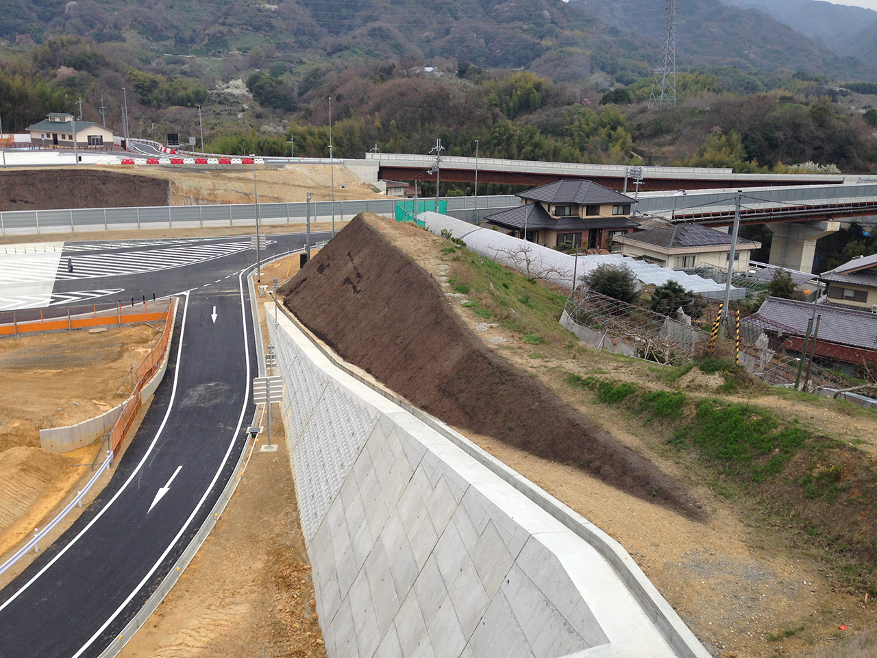 紀北東道路かつらぎPA整備工事