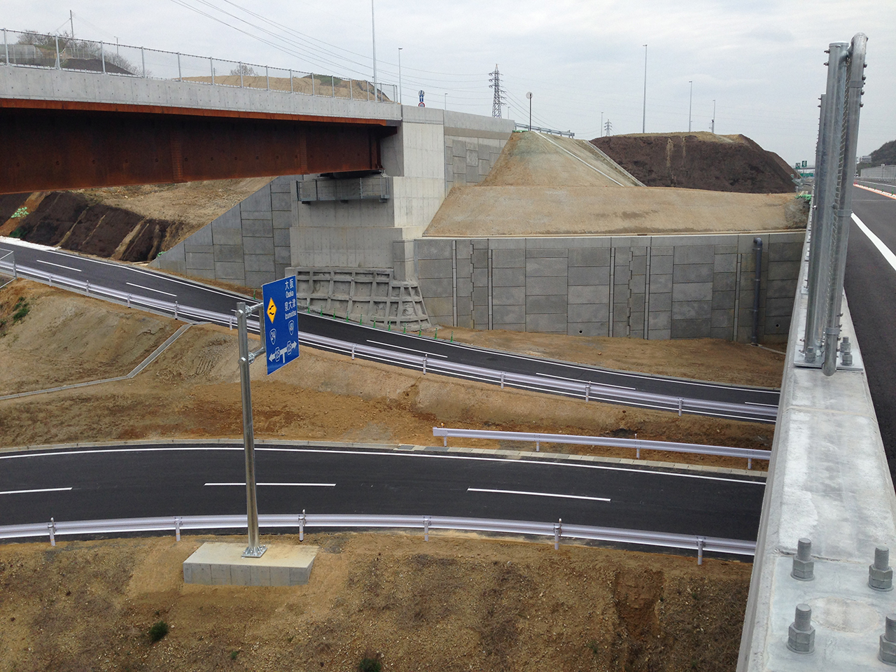 紀北東道路かつらぎPA整備工事