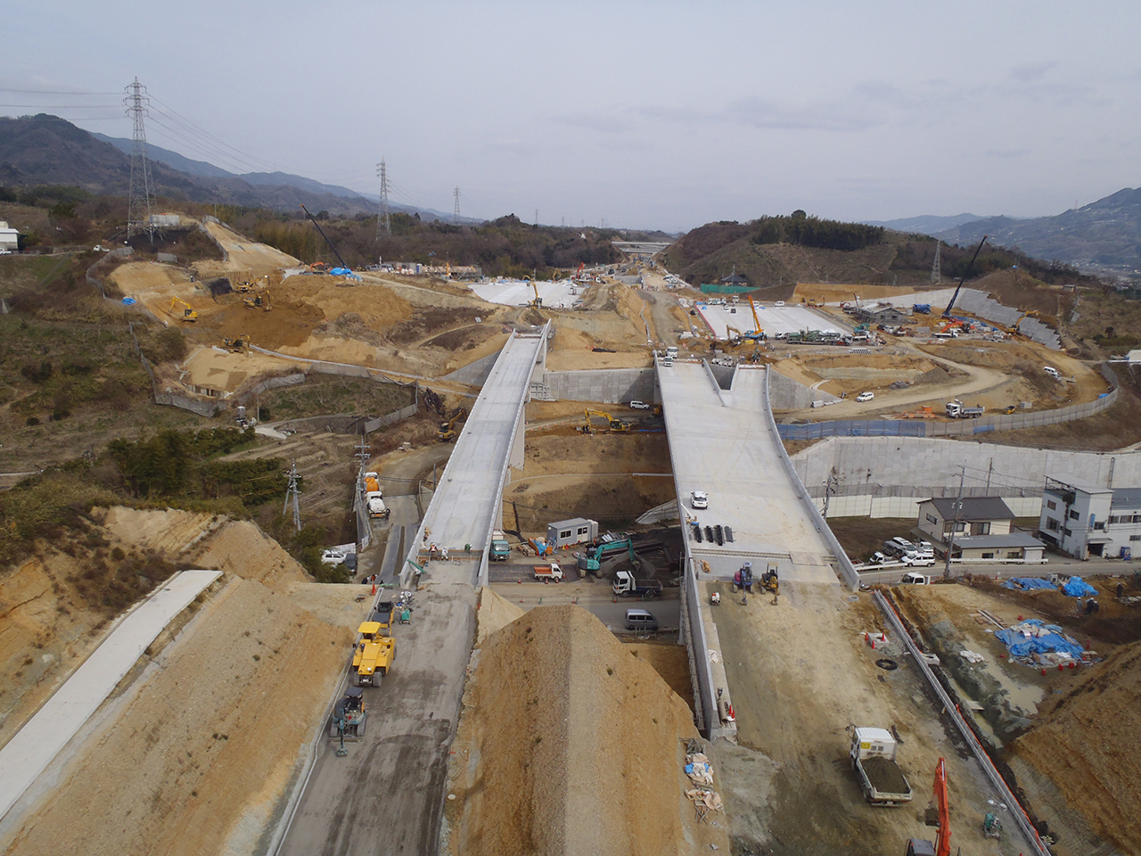 紀北東道路かつらぎPA整備工事