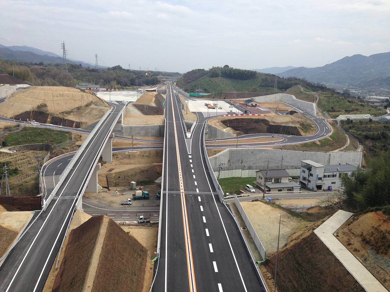 紀北東道路かつらぎPA整備工事