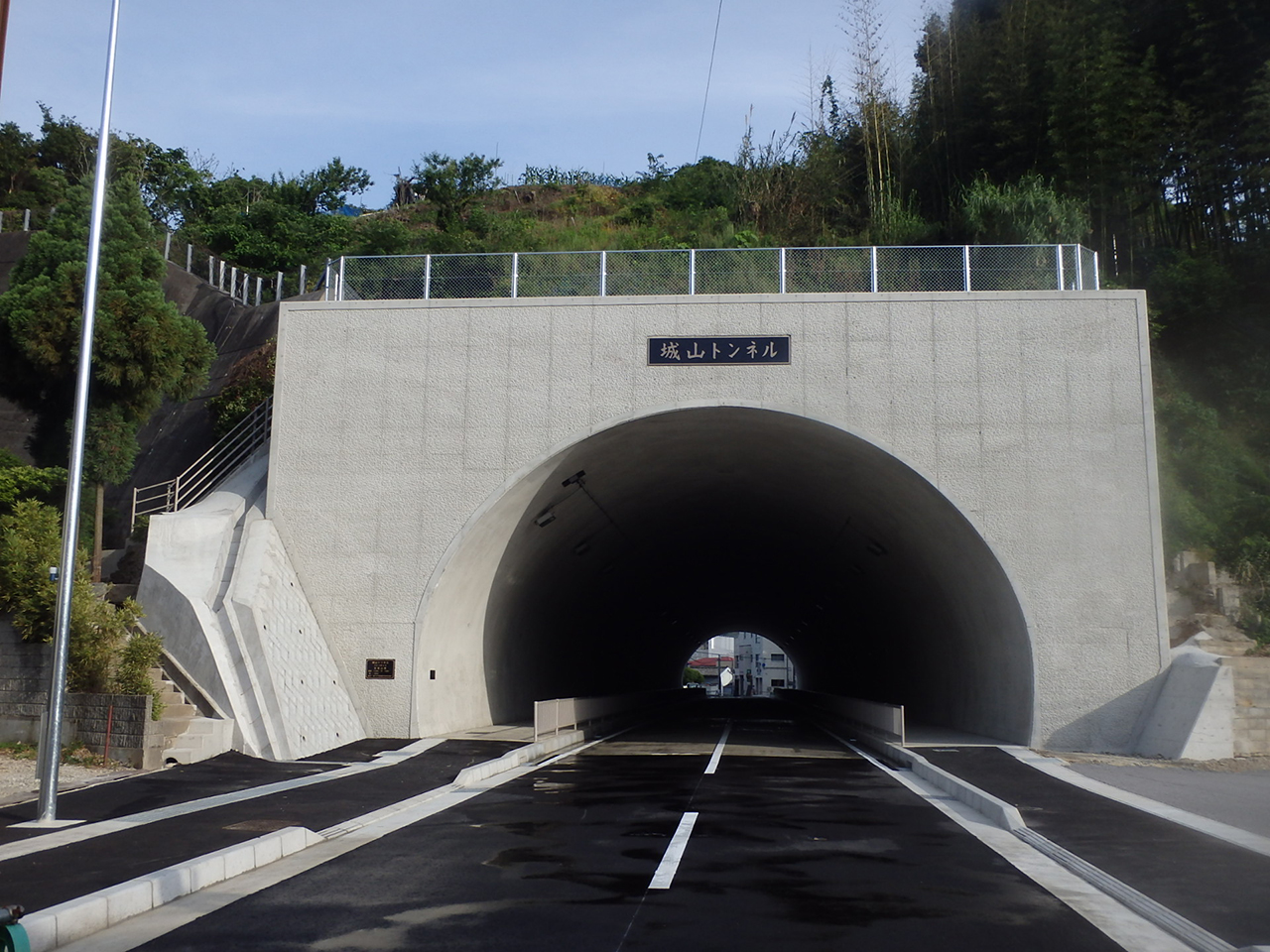 黒江築地線（仮称城山トンネル）道路改良工事（浅川・木下JV）