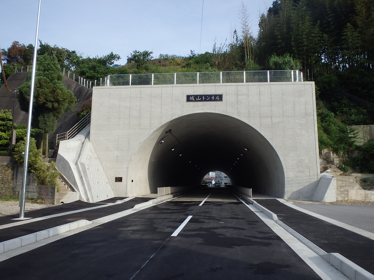 黒江築地線（仮称城山トンネル）道路改良工事（浅川・木下JV）