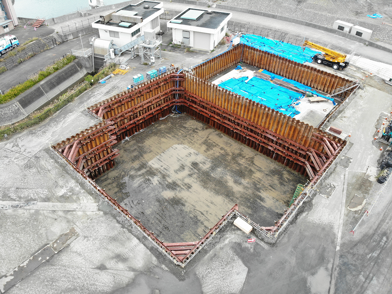 市田川排水機場基盤整備工事