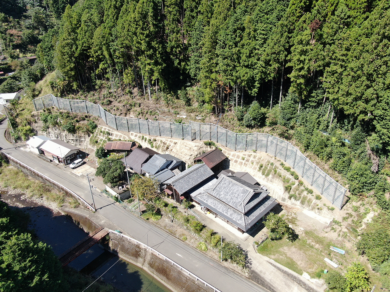 二沢柄瀬２地区急傾斜地崩壊対策工事