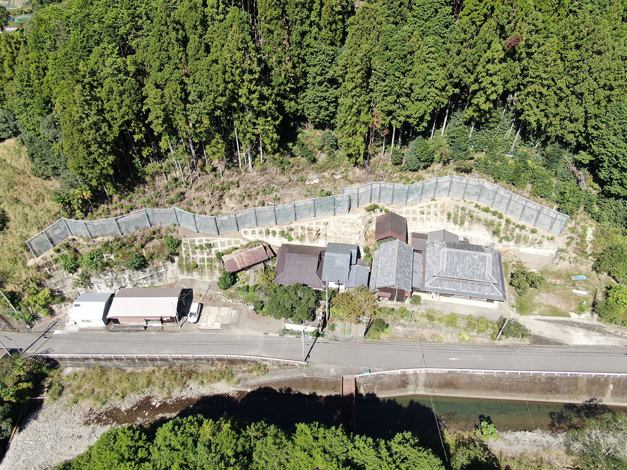 二沢柄瀬２地区急傾斜地崩壊対策工事