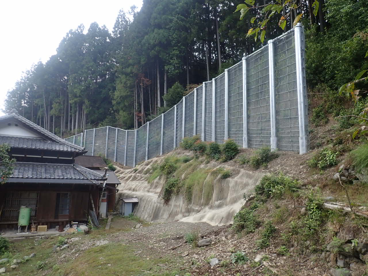 二沢柄瀬２地区急傾斜地崩壊対策工事