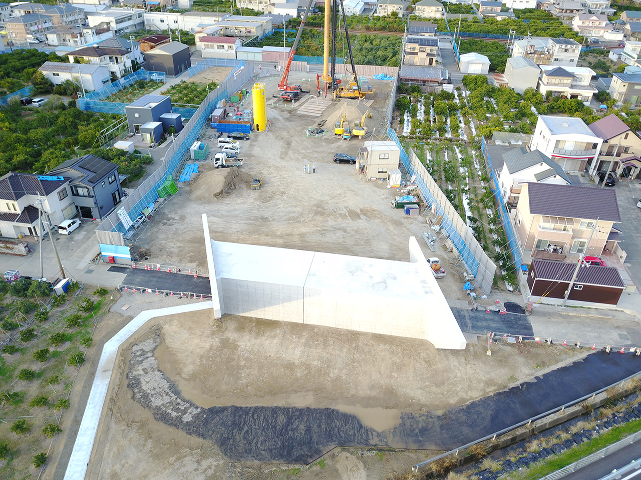 有田海南道路新堂地区改良工事