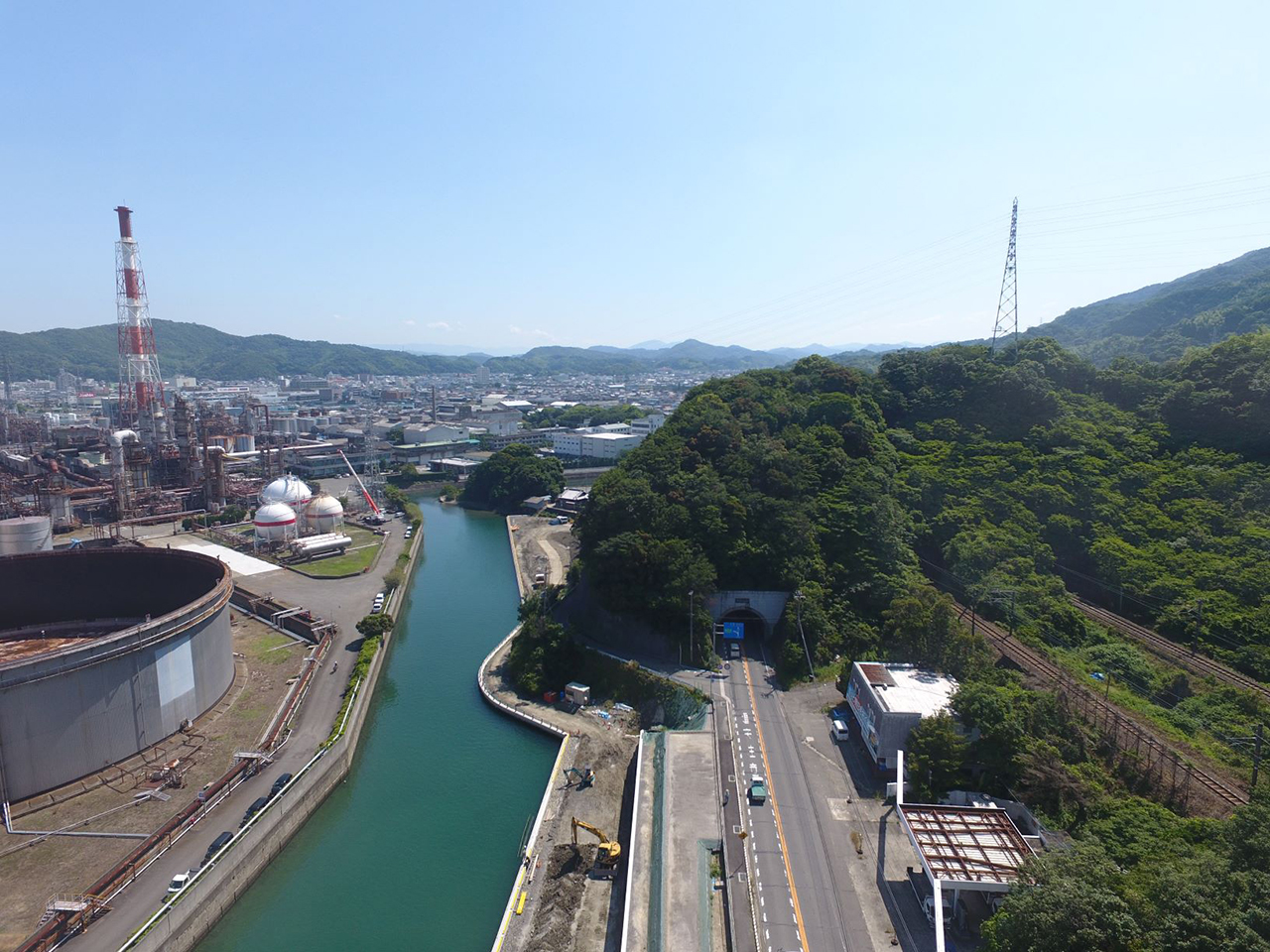 冷水拡幅藤白地区他改良工事