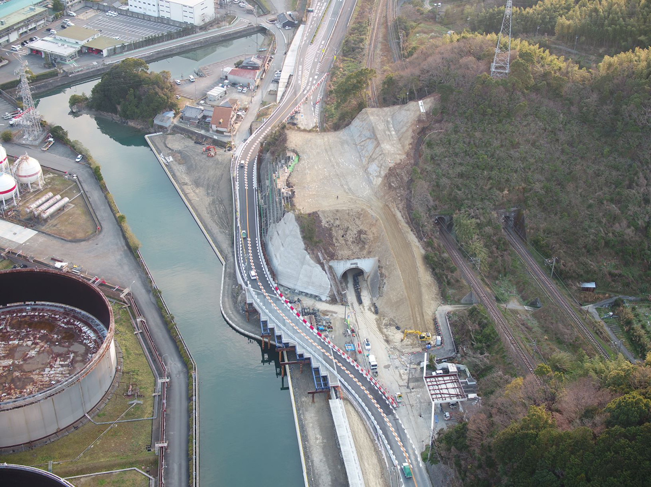 冷水拡幅藤白地区他改良工事