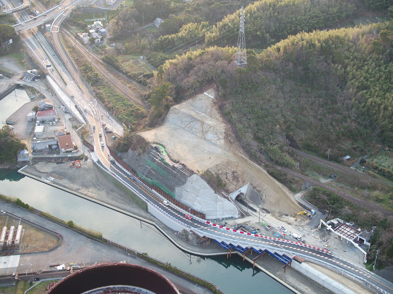 冷水拡幅藤白地区他改良工事