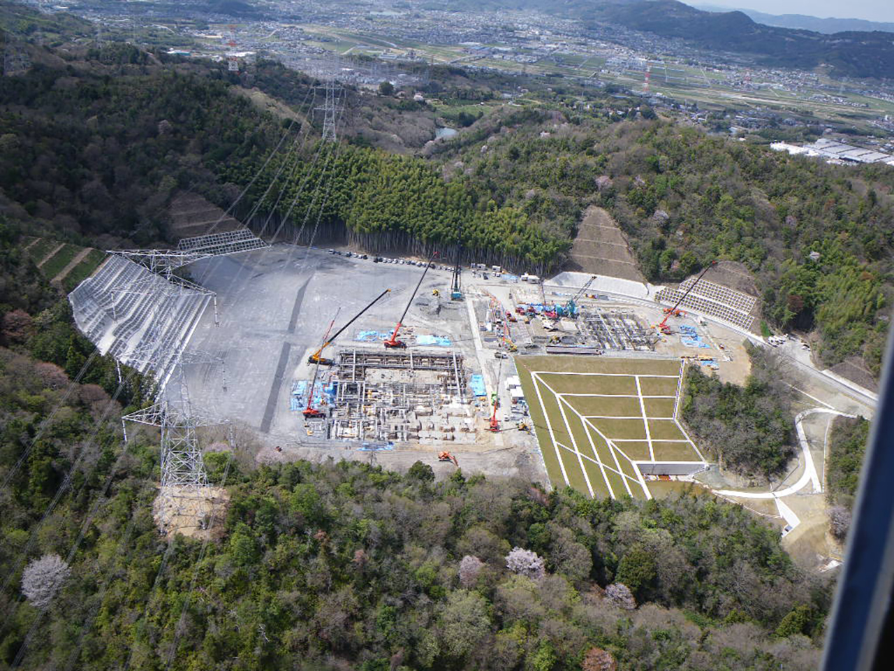 ごみ処理施設用地造成工事