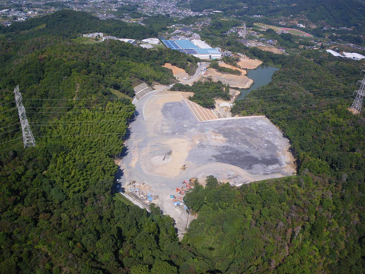 ごみ処理施設用地造成工事