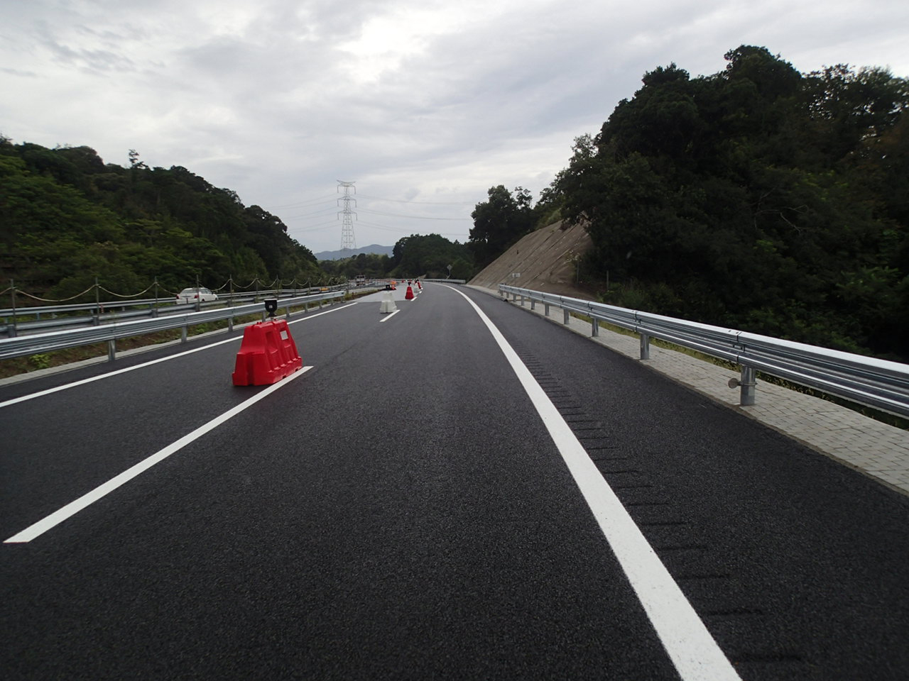 阪和自動車道青垣内トンネル工事