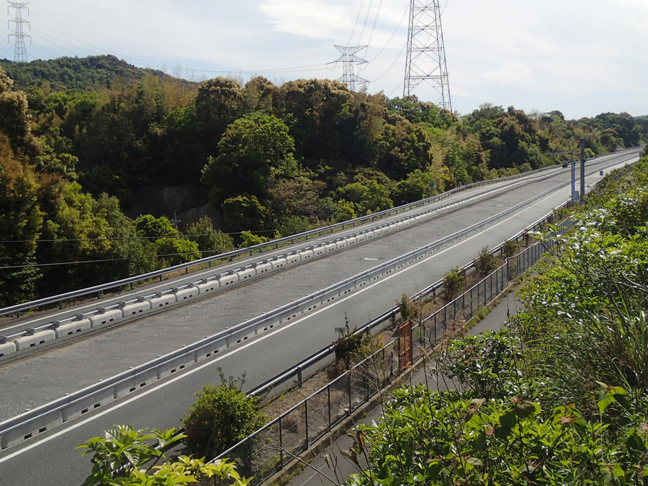 阪和自動車道青垣内トンネル工事