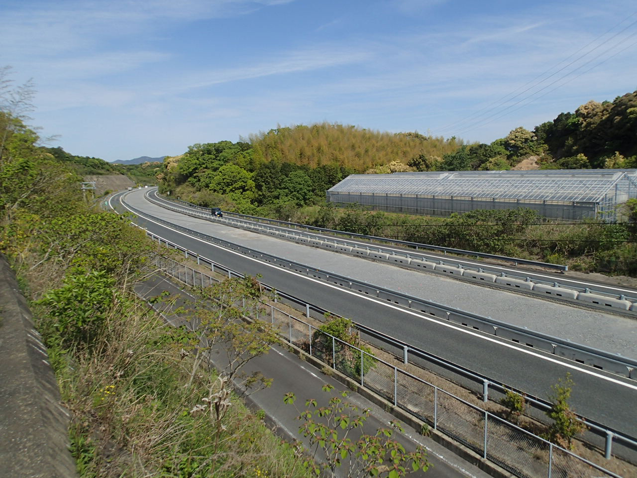 阪和自動車道青垣内トンネル工事